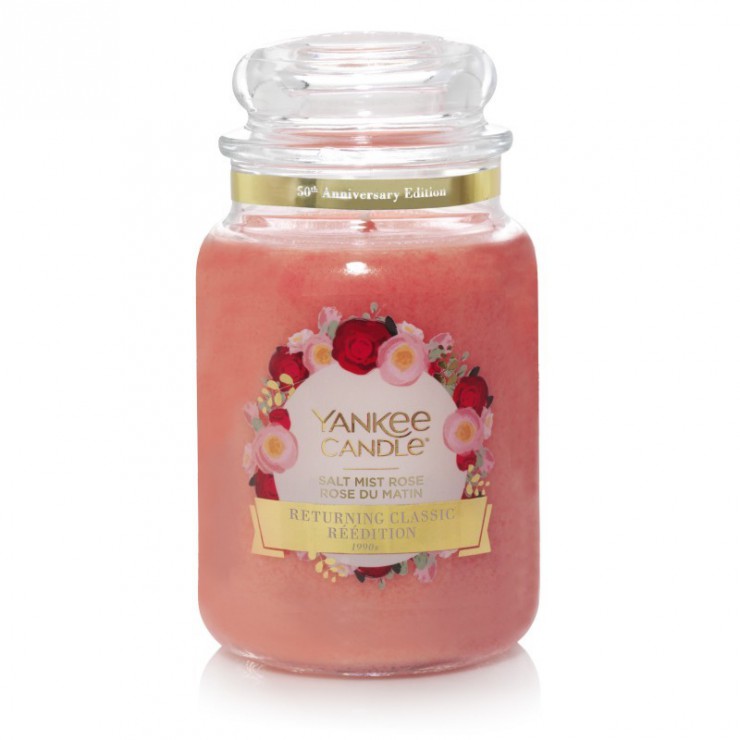 Große Salznebel Rose Yankee Kerze