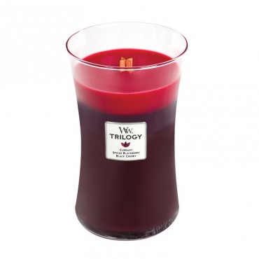 Große WoodWick-Kerze mit sonnengereiften Beeren