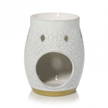 Addison - Yankee Candle Gemusterte Kerze Wachs Kamin