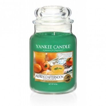 Große Alfresco Afternoon Kerze von Yankee Candle
