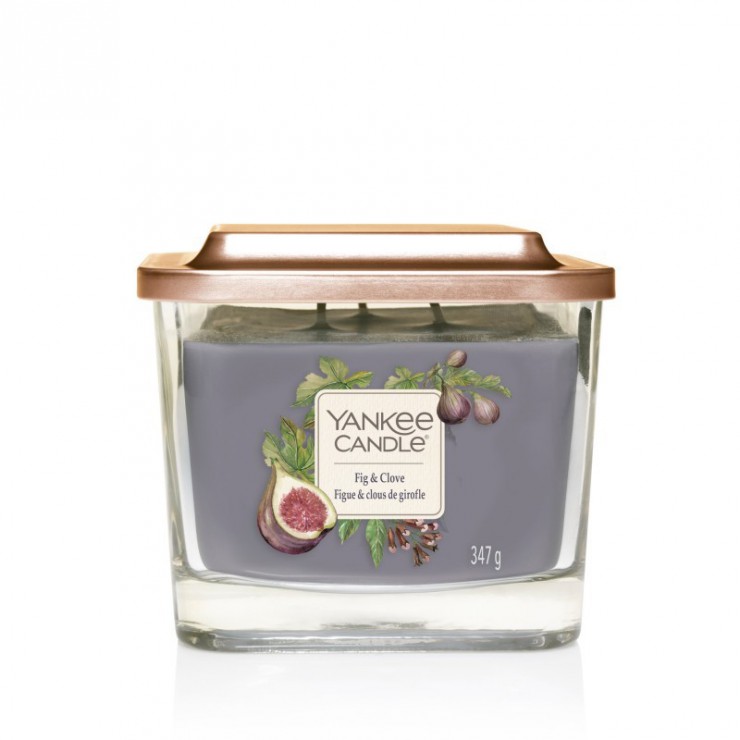 Elevation medium Feige & Gewürznelke Kerze von Yankee Candle