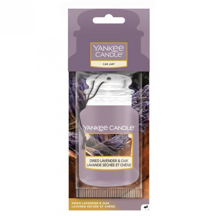 Autoglas Getrockneter Lavendel & Eiche Yankee Candle