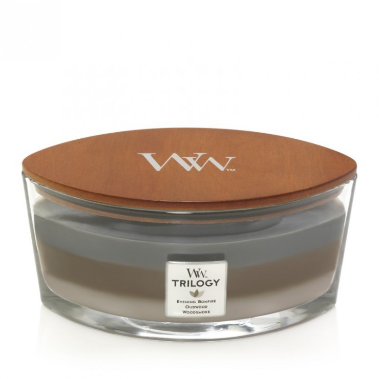 Hearthwick Trilogy Cozy Cabin Kerze von WoodWick