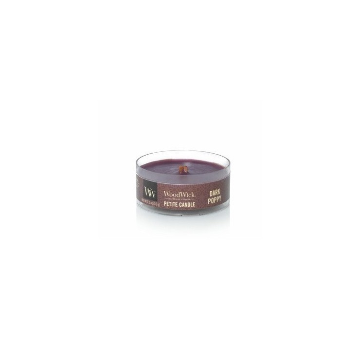 WoodWick Petite Dark Poppy Kerze