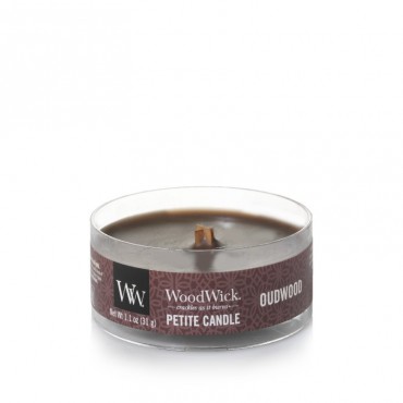 Petite Oudwood WoodWick Kerze