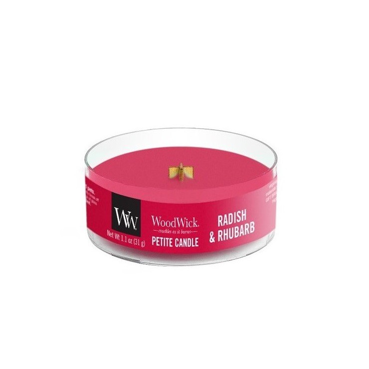 Petite Radieschen & Rhabarber WoodWick Kerze Petite Radieschen & Rhabarber WoodWick Kerze