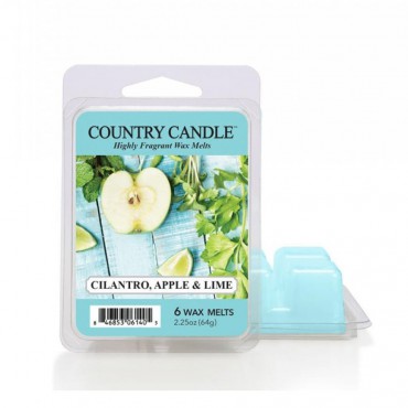 Cilantro, Apfel & Limette Country Candle Duftwachs