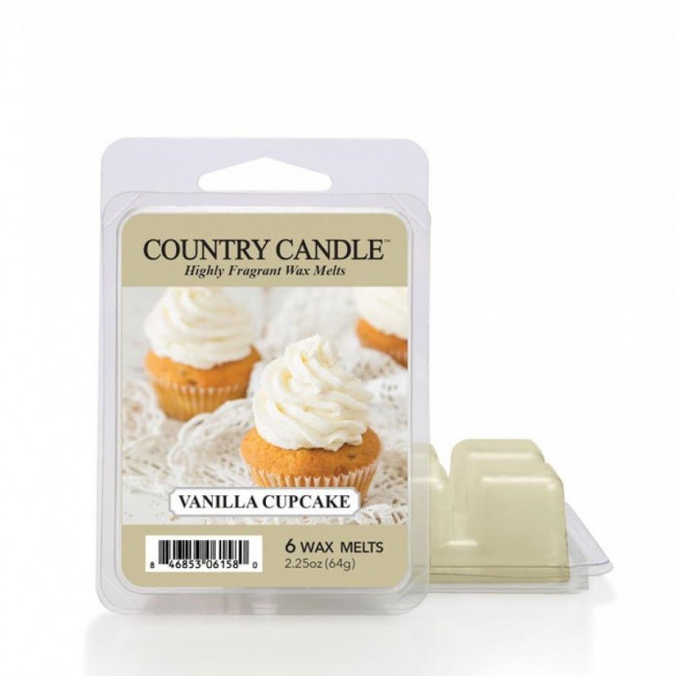 Vanille Cupcake Country Kerze Duft Wachs