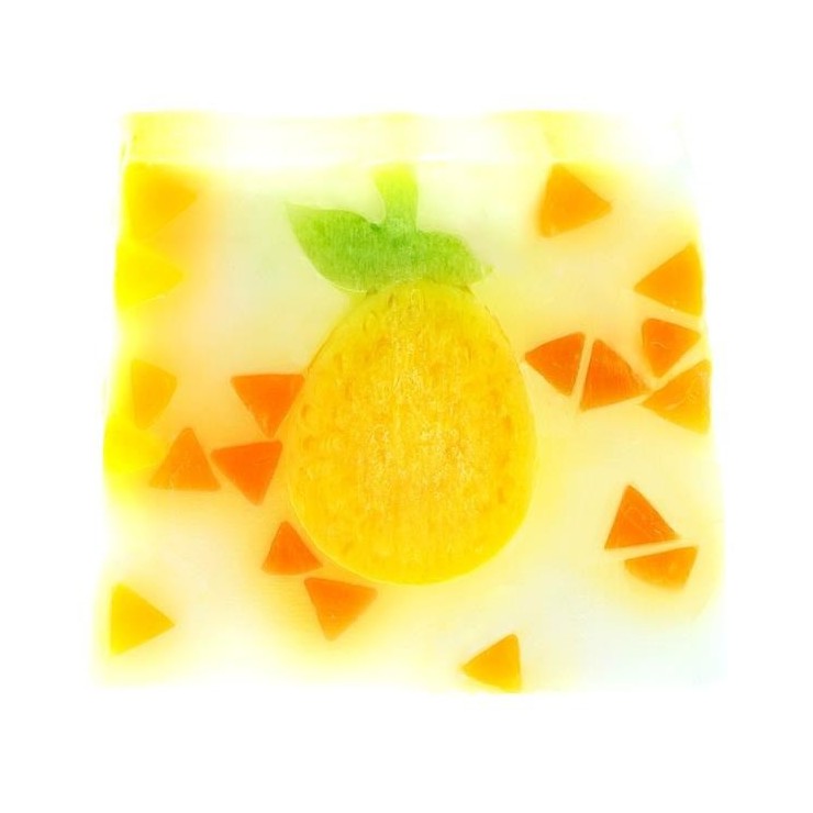TROPIC LIKE IT'S HOT Glycerinseife mit Grapefruit und Kokosnuss von Bomb Cosmetics