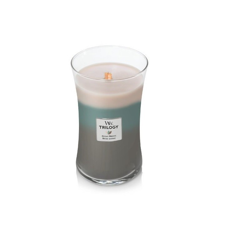 Große Trilogie Ocean Breeze WoodWick Kerze Große Trilogie Ocean Breeze WoodWick Kerze