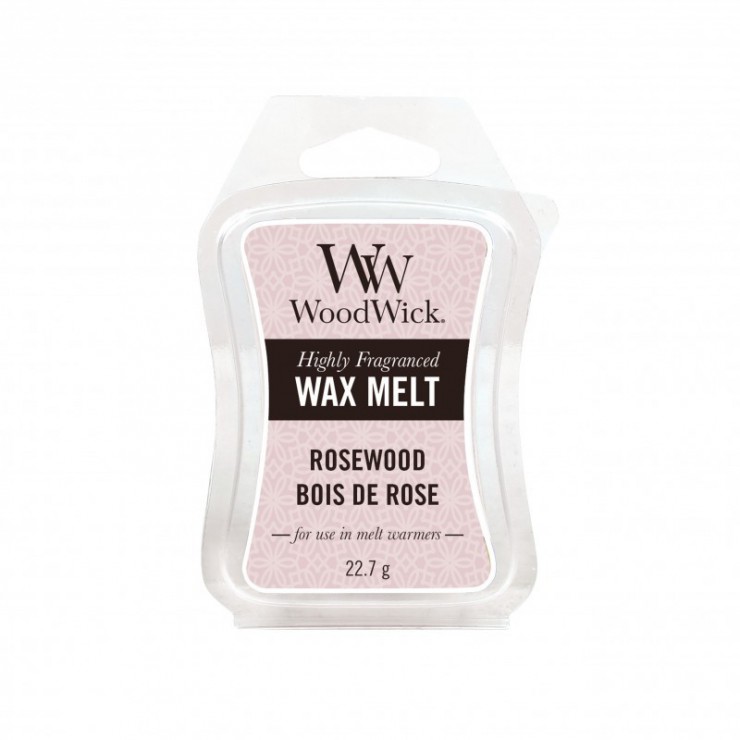 Rosewood WoodWick Duftwachs