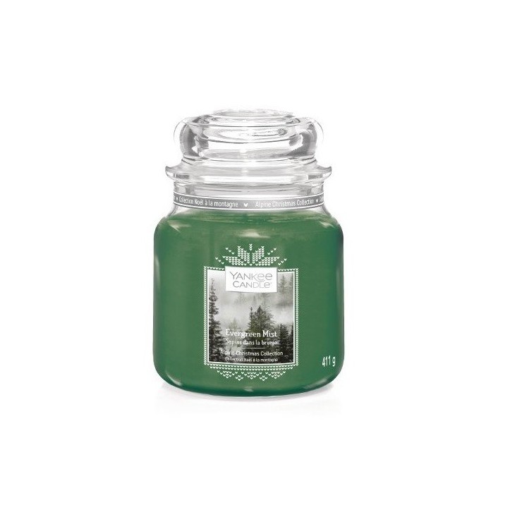 Medium Evergreen Mist Kerze von Yankee Candle