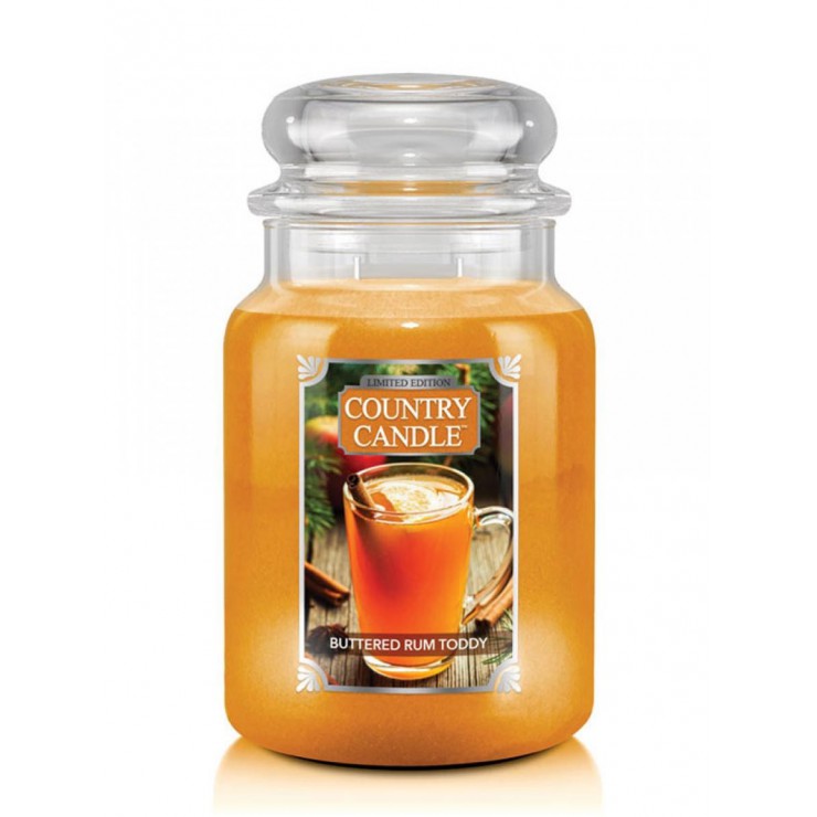 Große Buttered Rum Toddy Country Kerze
