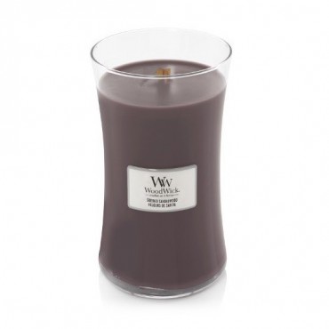 Große Sandelholz WoodWick Kerze mit Docht