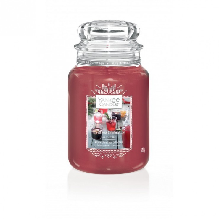 Große Christmas Celebration Kerze von Yankee Candle