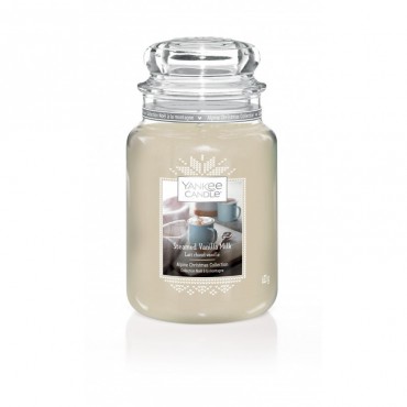 Große Kerze Streamed Vanilla Milk von Yankee Candle
