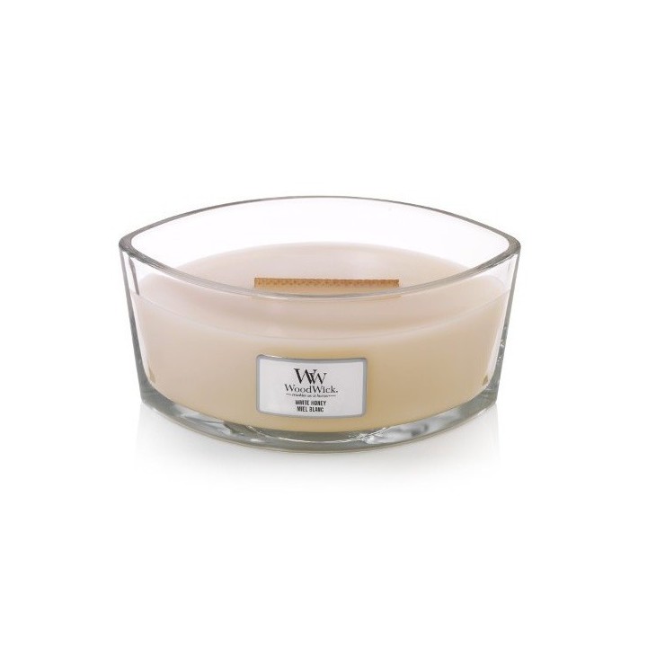 Hearthwick White Honey WoodWick Kerze