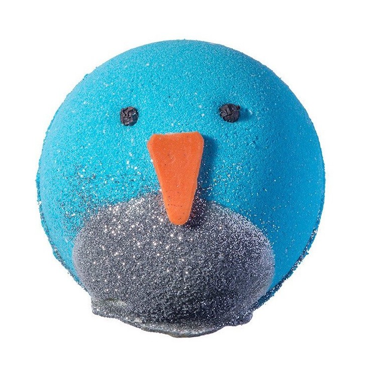 Penguining Christmas Bomb Cosmetics sprudelnde Badekugel
