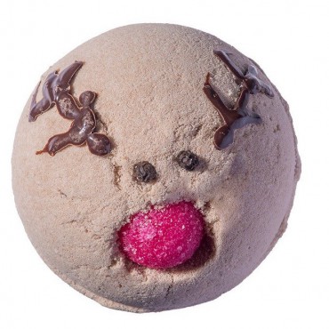 Run Rudolph Run Bomb Cosmetics sprudelnde Badekugel