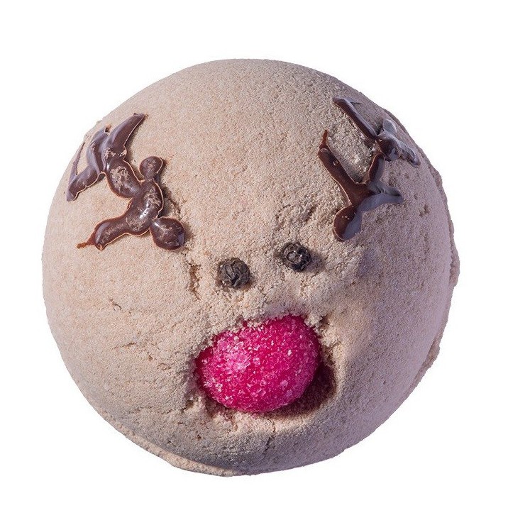 Run Rudolph Run Bomb Cosmetics sprudelnde Badekugel
