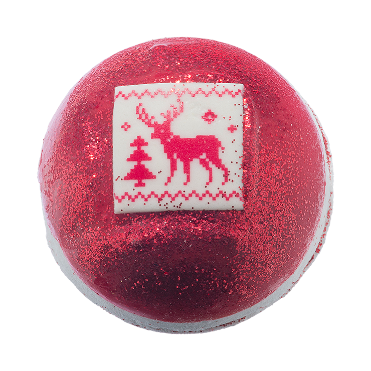 Bomb Cosmetics Weihnachtspulli Brausebadekugel