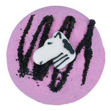 Bomb Cosmetics Gestreifte Mousse-Badekugel