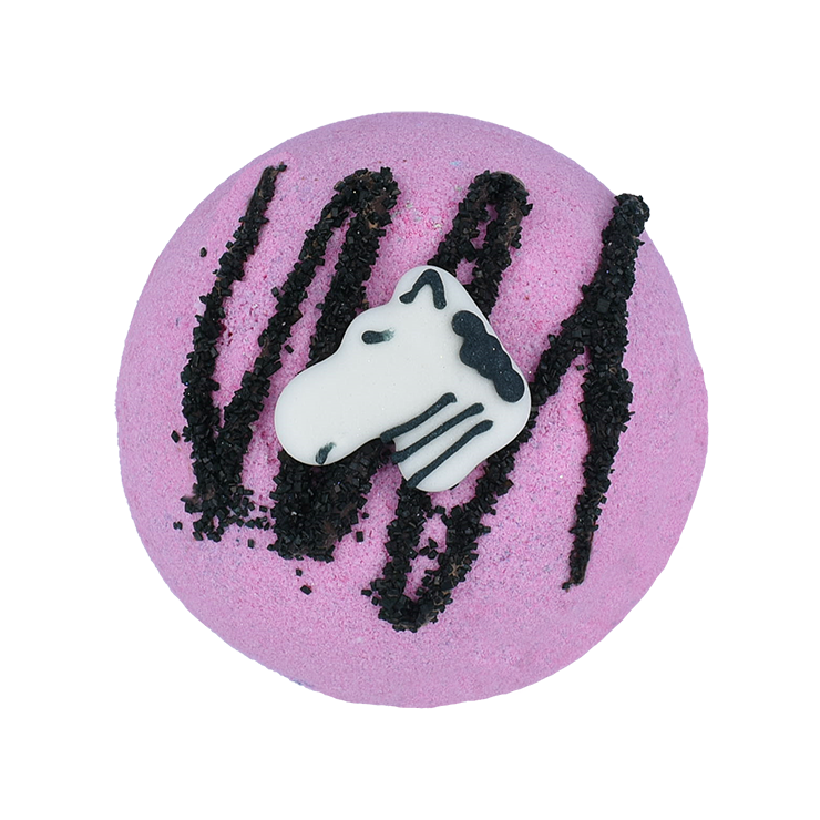 Bomb Cosmetics Gestreifte Mousse-Badekugel