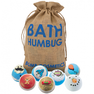 Weihnachtsmann Geschenktüten-Set Bath Humbug Bomb Cosmetics