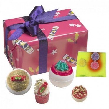 Weihnachten Candy Crackerlackin Bomb Cosmetics Geschenkset