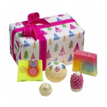 Weihnachtsbaum-Geschenkset Bomb Cosmetics