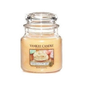 Medium Vanille Cupcake Yankee Kerze