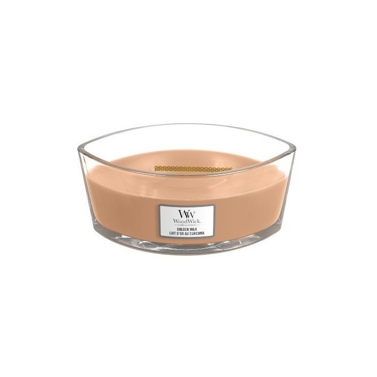 Hearthwick Golden Milk WoodWick Kerze