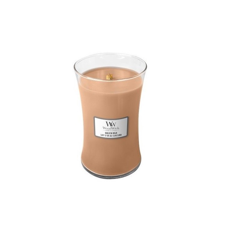 Golden Milk WoodWick Large Kerze