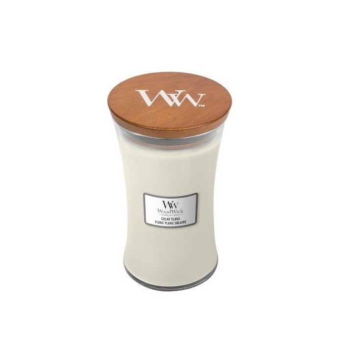 Große Solar Ylang WoodWick Kerze