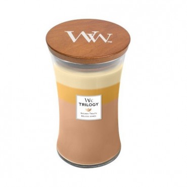 Große Trilogie Golden Treats WoodWick Kerze