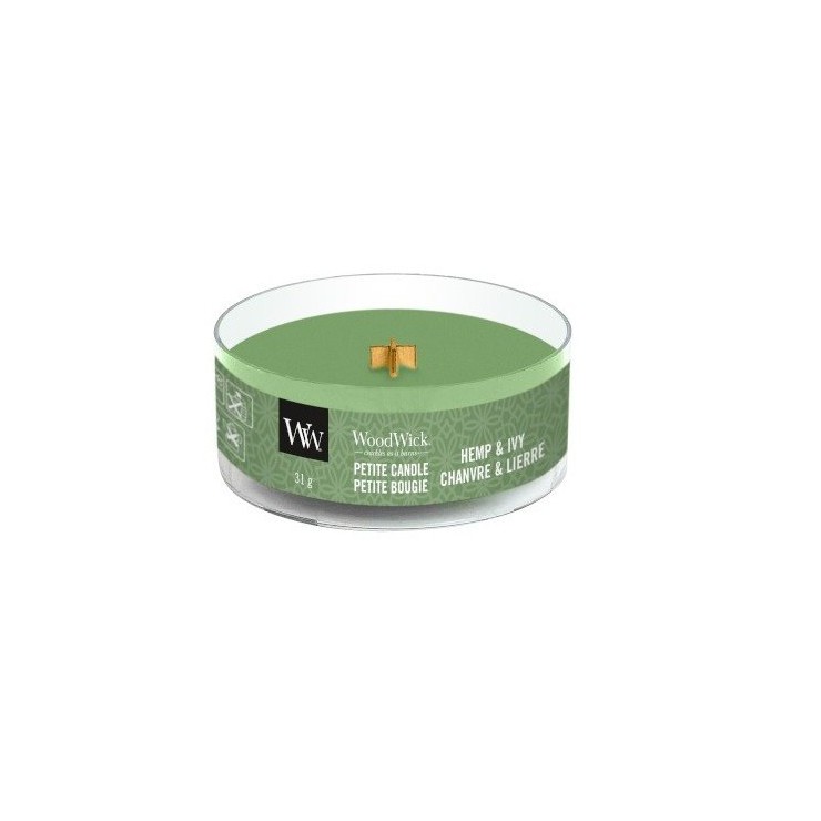 Petite Hanf & Efeu WoodWick Kerze Petite Hanf & Efeu WoodWick Kerze