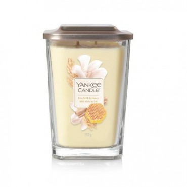 Elevation große Reismilch & Honig Kerze von Yankee Candle