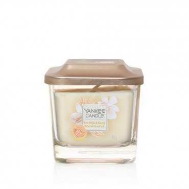Elevation kleine Reismilch & Honig Kerze von Yankee Candle