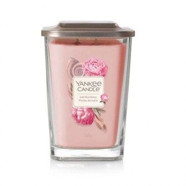 Elevation große Salz Nebel Pfingstrose Kerze Yankee Candle