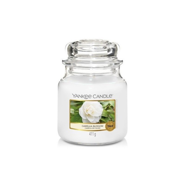 Mittlere Kerze Camellia Blossom von Yankee Candle