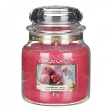 Medium Roseberry Sorbet Kerze von Yankee Candle