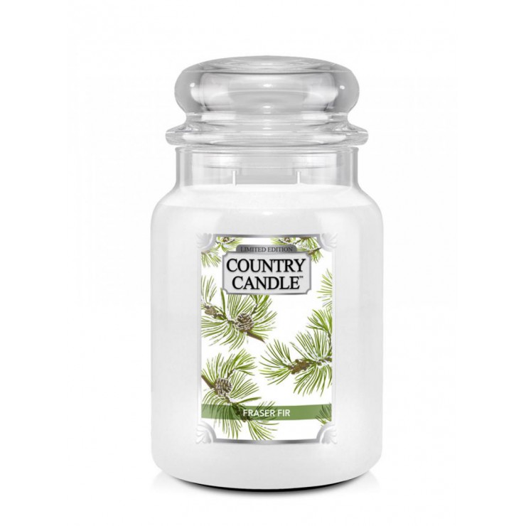 Große Fraser Fir Country Kerze