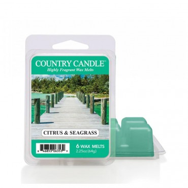 Country Candle Citrus & Seagrass Duftwachs