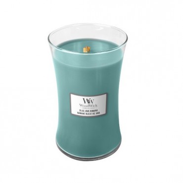 Große blaue Java-Banane WoodWick-Kerze