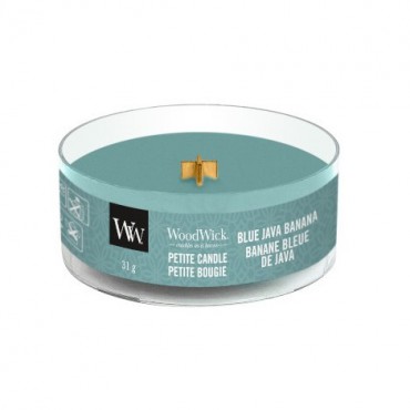 WoodWick Petite Blue Java Banana Kerze