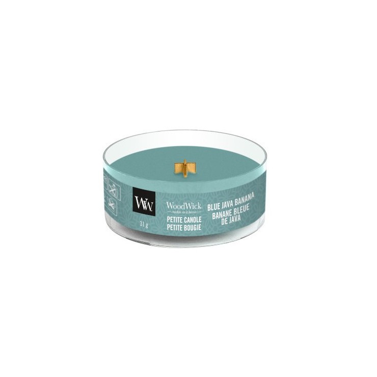 WoodWick Petite Blue Java Banana Kerze