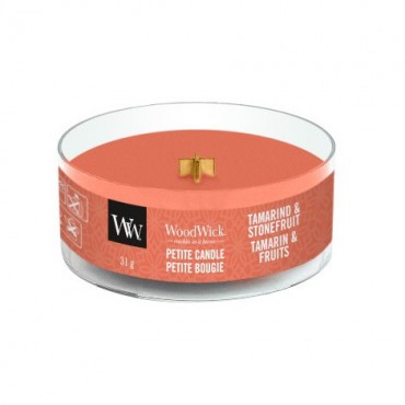 Petite Tamarinde & Steinfrucht WoodWick Kerze