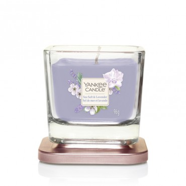 Elevation medium Meersalz & Lavendel Kerze von Yankee Candle