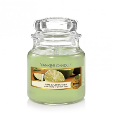 Kleine Limette & Koriander Kerze von Yankee Candle