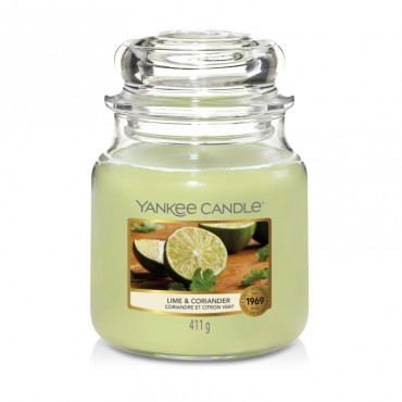 Medium Lime & Coriander Kerze von Yankee Candle